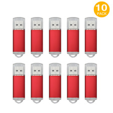 KOOTION 10 Lots 4GB USB Flash Drives Thumb Memory Stick Pen Drives Red U Disk picture