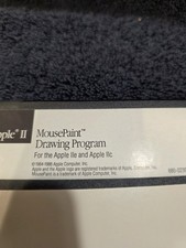 Apple IIe & IIc MOUSEPAINT Vintage 1984 original 5.25
