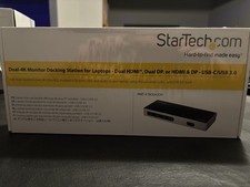 StarTech DK30A2DH Dual 4K Monitor Docking Station HDMI DP USB 3.0 Ethernet picture