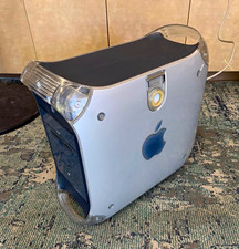 Apple Power Mac G4 Tower PowerPC G4 Blue/Gray Optical Drive USB FireWire M5183 picture