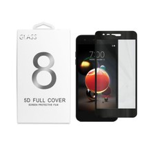 2x For LG Aristo 2/ Aristo 3 X210 5D Full Cover Tempered Glass Screen Protector  picture