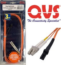 QVS MT-RJ to LC Multimode Fiber Duplex Patch Cable picture
