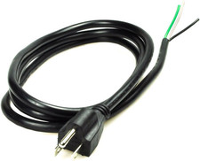 6ft 16 Gauge 3 Prong Heavy Duty Replacement Power Supply Cord Cable 110V 115V... picture