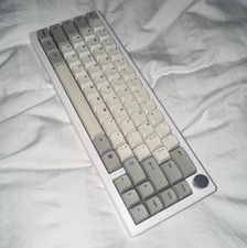 Custom Keyboard GMK67 Gateron Yellow Switches | modded with foam, very thocky | picture