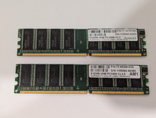 1GB Apacer (2x512MB) DDR400 PC3200 DDR400 CL3 Memory Desktop #A picture