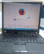 LOADED IBM T60 ☆THINKPAD☆ T7200 2.0GHz Win7-64 BIT  SXGA+VINTAGE GAMING laptop. picture