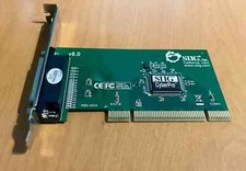 SIIG Parallel Port Printer Cyber PRO H-Profile PCI P065-01G2X Tested Pull picture