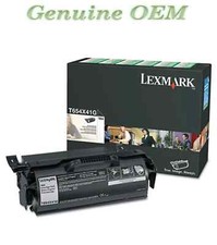 T654X41G Original OEM Lexmark T654 Toner  BLACK Extra High Yield Genuine Sealed picture