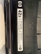 HP 42X Q5942X LaserJet Toner Cartridge (50%) Core OEM Genuine for Refill/Rebuild picture
