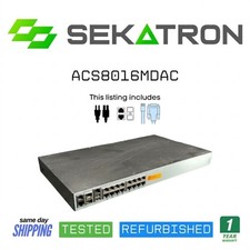 ♻️ Vertiv Avocent ACS8016MDAC Console Server Dual PSU | Internal Modem ⚡FastShip picture