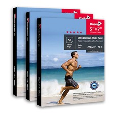 150 Sheets Koala Ultra Premium Photo Paper 5X7 Satin 270g 72lb Semi-Gloss 13Mil picture