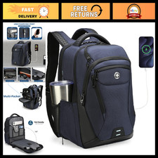 Stylish Laptop Backpack for Men, Fits 15.6