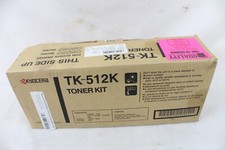 NEW NIB Kyocera TK-512K Toner Kit TK512K OEM Part picture