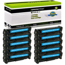 10PK CF211A Cyan Toner Cartridge For HP 131A LaserJet Pro 200 Color M251n M251nw picture