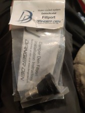 Danger Den Fillport Silver Part No. ACC-500 G 1/4 Thread DANGERDEN Water cooled picture