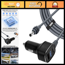 Mini Car Adapter 3 in 1, 12V-24V DC Power Cable with Digital Display, Waterproof picture