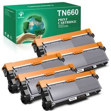 5 Value Pack TN660 TN630 Black Toner Cartridge For MFC-L2705DW HL-L2305W printer picture