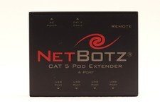 APC NetBotz Cat 5 Pod Extender Receiver Module P/N: 10-00009 Tested Working picture
