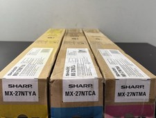 Sharp MX-27NT Toner Set of 3 Colors Yellow Magenta Cyan Sharp MX-2300N MX-2700N picture