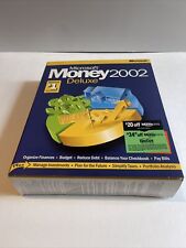 Microsoft Money 2002 Deluxe Big Box-Business Managing*BRAND NEW SEALED picture