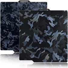 257X257Mm Camouflage+High-Rise Build Plate for Bambu Lab X2D/X1/X1C/X1E/P1P/P1S/ picture