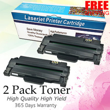2 PK MLT-D105L Toner Cartridge For Samsung 105 SCX-4623F 4623FN 4623FW SF-650P picture