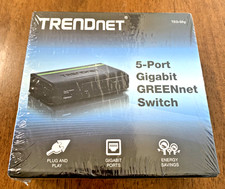 TRENDnet  TEG (TEG-S5g) 5-Ports Gigabit Greennet Switch Brand New In Box Sealed  picture