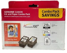 Canon Ink and Photo Paper Combo Pack Factory Sealed 2010 BNIB picture