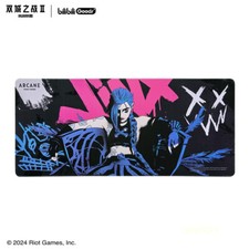 Official League of Legends Arcane Season2 Jinx Mouse Pad Large Table Mat 40x90cm picture