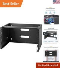 Durable 6U Wall Mount Rack with 14 Inch Depth - Perfect for Servers & Switches picture