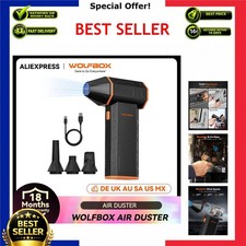 WOLFBOX MF50 Electric Air Duster 110000RPM Rechargeable Cordless Blower for PC picture