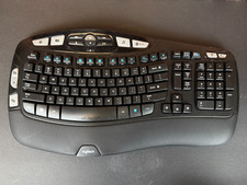 ***Logitech K350 Comfort Wave Wireless Keyboard with dongle - TESTED*** picture