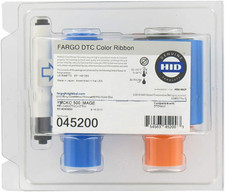 Genuine YMCKO Color Ribbon #45200 for Model Dtc4500E Printer picture
