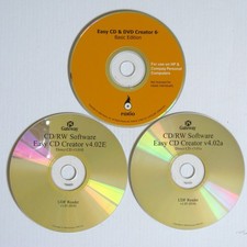 Vintage Easy CD/RW  &  DVD Creators Installation Discs for Windows PC's picture