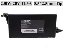 LITEON 230W 20V 11.5A AC Adapter PA-1231-26 for MSI GS75 GS76 Stealth 5.5*2.5mm picture