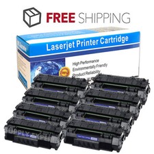 8 Pack Compatible Q5949A 49A Toner Cartridge For HP LaserJet 1160 1320 3390 3392 picture