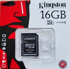 Kingston micro SD to SD SDHC SDXC Adapter, Fit 4GB 8GB 16GB 32GB 64GB picture
