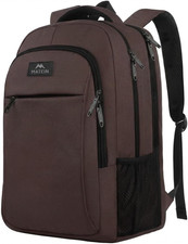MATEIN Travel Laptop Backpack, 15.6 Inch College School Computer Bag, Grey picture