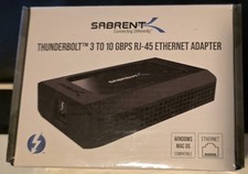 Sabrent Thunderbolt 3 to 10GbE RJ-45 Ethernet Adapter – 10 Gbps – New Sealed picture