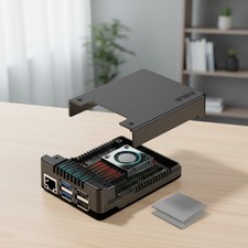 Argon NEO 5 Aluminum Cooling Case for Raspberry Pi 5 | Black Finish picture