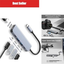 USB C Hub 4K HDMI USB 3.0 2.0 Type-C PD Charging Dock for MacBook iPad picture