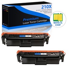 2PK 210X W2100X Toner Cartridge for HP LaserJet Pro MFP 4301fdw 4301fdn w/Chip picture