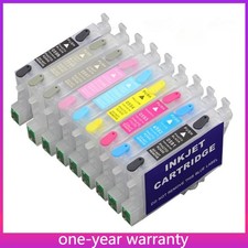 T0591-T0599, Epson Stylus Photo R2400 8pcs refillable ink cartridge Fits For picture