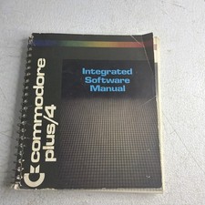 VINTAGE COMMODORE PLUS/4 INTEGRATED SOFTWARE MANUAL picture