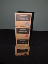 (NEW) SHARP MX-6INT ink cartridges: Magenta, Cyan, Yellow, Black picture