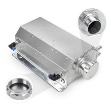 Coolant Overflow Tank Universal 2L Aluminum Coolant Reservoir with Level picture