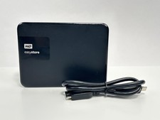 WD Easystore 2TB Portable External Hard Drive USB 3.0 HDD Black WDBKUZ0020BBK picture