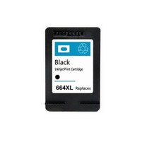 Compatible For HP 664 XL Black Ink Cartridge Show Ink Deskjet 1115 2136 4536 picture