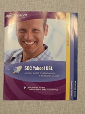 SBC Yahoo DSL Installer Version 4.00-ACS2W SBCY32470227 CD & Install Guide 2003 picture