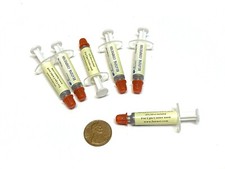 6 Pieces BXR Silver Thermal Grease CPU gpu Heatsink Compound Paste Syringe B24 picture